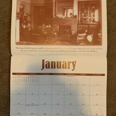 SLHS 2009 Calendar January - Jennie Averill / Fuess House
