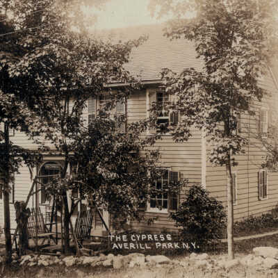 The Cypress, Averill Park, NY: The Cypress, Averill Park, NY, postcard.