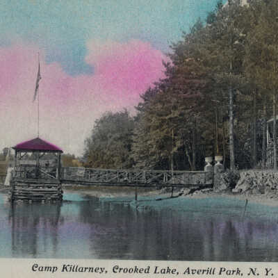 Camp Killarney, Crooked Lake, Averill Park, NY: Camp Killarney, Crooked Lake, Averill Park, NY, postcard.