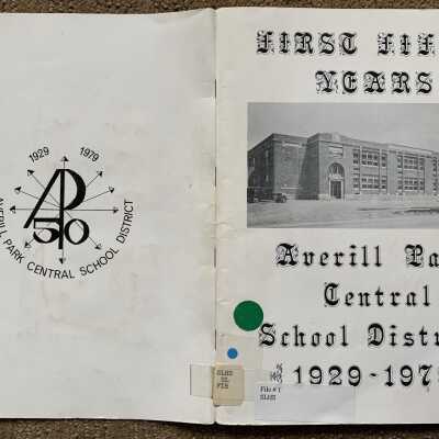 First 50 Years - Averill Park Central School - 1929 -1979