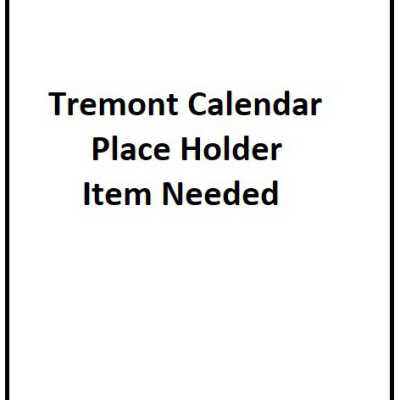 Tremont Calendar 1967 - Missing and needed.: Tremont Calendar 1967 - Missing and needed.