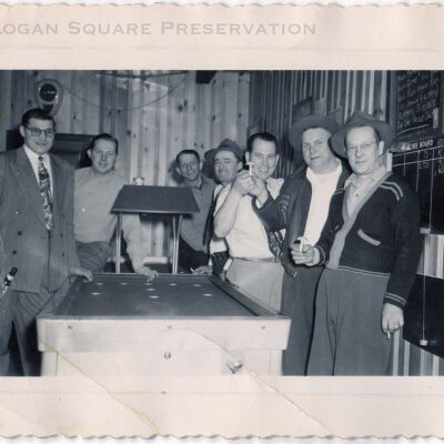 Bob Inn bumper pool players