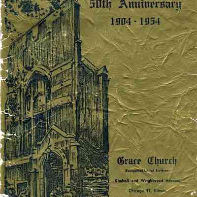 50th Anniversary 1904-1954 Grace Church