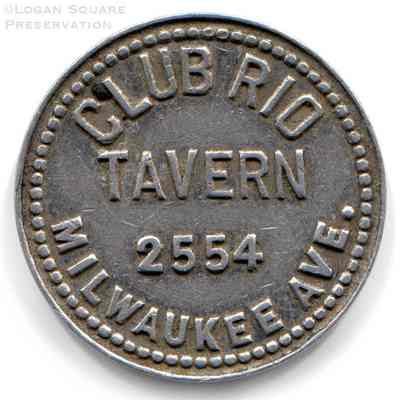 Club Rio Tavern 10¢ Token