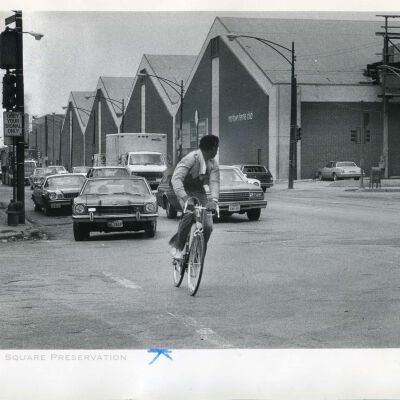 The intersection of Damen, Elston and Fullerton