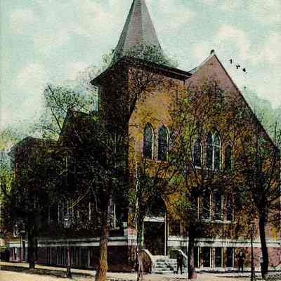 Humboldt Park Swedish Baptist Church, Fairfield Ave & Courtland St. Chicago, Ill.