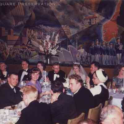 Hoidahl-Meland Wedding Reception at Normennenes Clubhouse March 1962