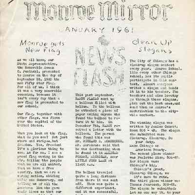 Monroe Mirror January 1961