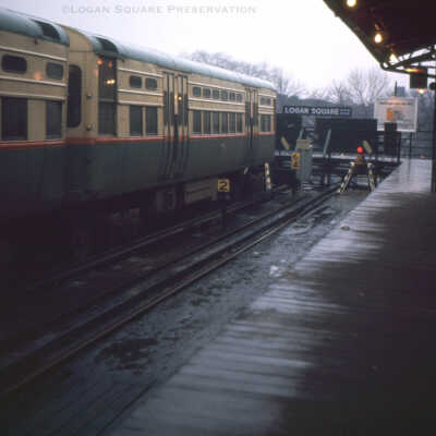 Rainy Day at Logan Square Terminal