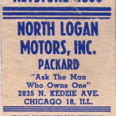 North Logan Motors, Inc. matchbook