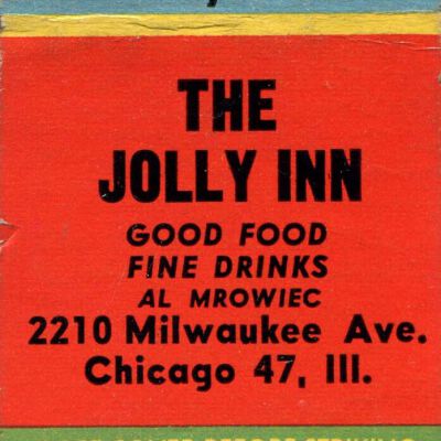 Jolly Inn matchbook