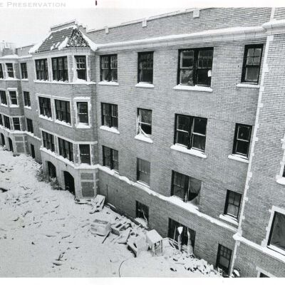 Palmer Court undergoing extensive remodeling