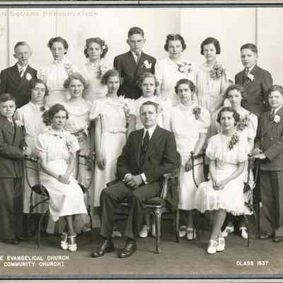 Grace Evangelical Church (A Community Church) Confirmation Class 1937