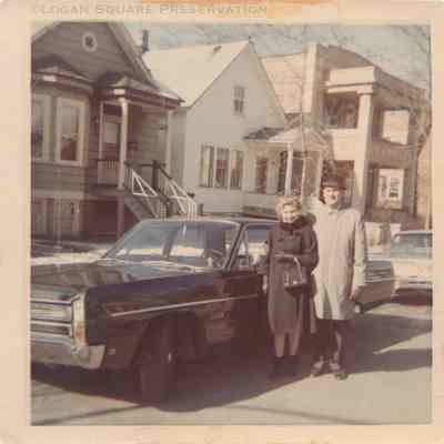 Mom, Dad + New Car - Feb 11, 1968