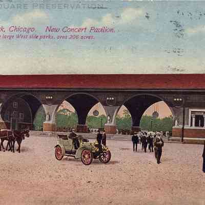 Humboldt Park, Chicago. New Concert Pavilion