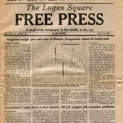 The Logan Square Free Press - May 16, 1985