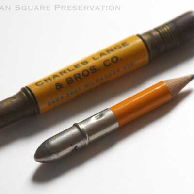 Charles Lange & Bros. Co. promotional pencil