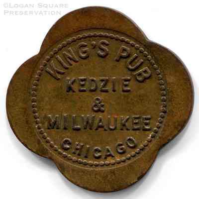 King's Pub 25¢ Clover Token