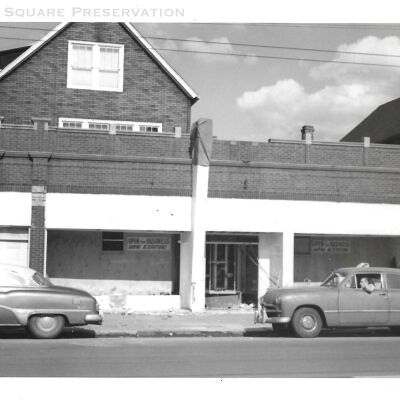 Logan Hardware facade remodel 1953