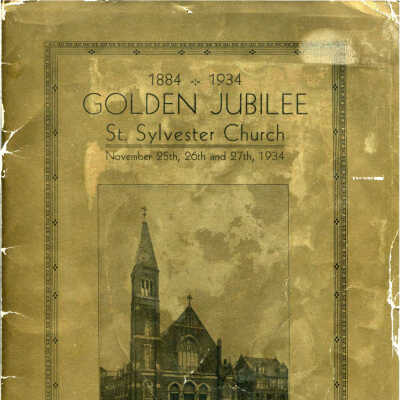 1884-1934 Golden Jubilee St. Sylvester Church