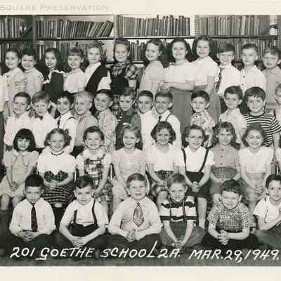 201 Goethe School 2A. Mar. 29, 1949