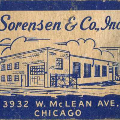 Sorenson & Co. Inc. matchbook