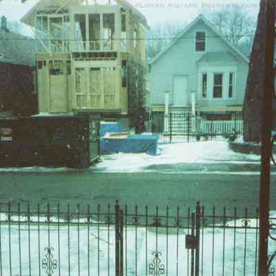 Construction at 2453 N. Richmond St