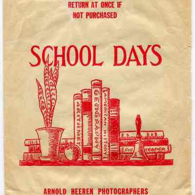 207 Darwin School Gr. 5 March 1972: Paper bag for photographs