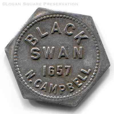 Black Swan Token - Good for 10¢ in Drinks