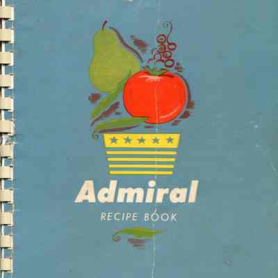 Admiral Recipe Book