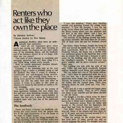 Renters who act like they own the place