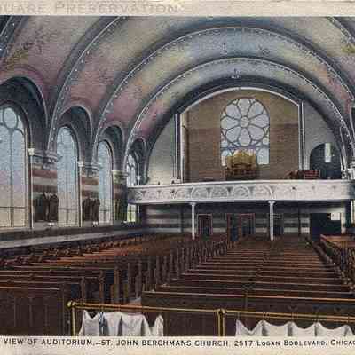 View of Auditorium – St. John Berchmans Church