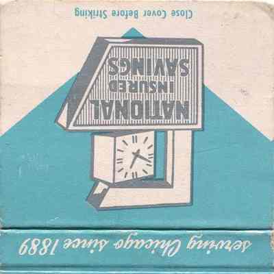 National Savings Matchbook