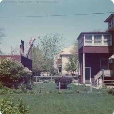 2512 N. Kimball backyard
