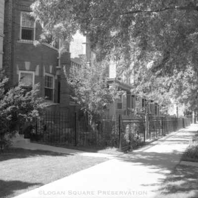Logan Boulevard Sidewalk - Aug 11, 1985