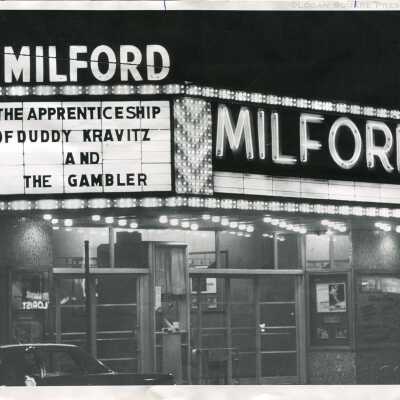 Milford Theater Marquee