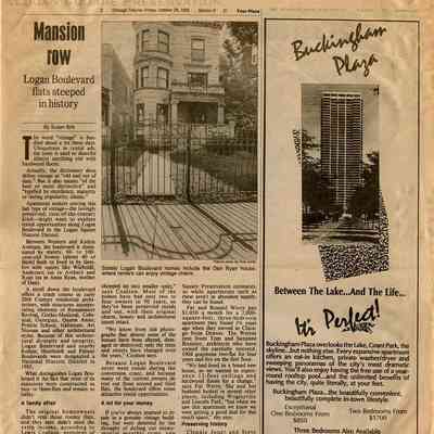 Mansion Row: Logan Boulevard flats steeped in history