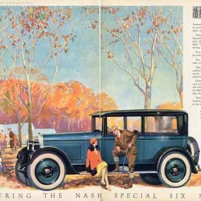 Picturing the Nash Special Six Sedan