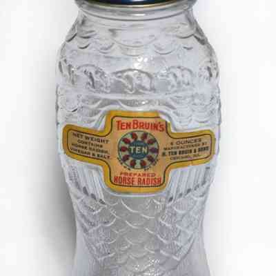 Ten Bruin's Prepared Horse Radish Jar