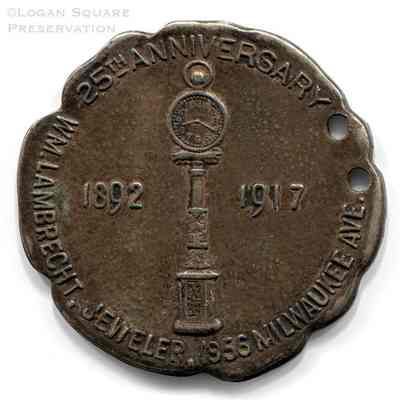 William Lambrecht Jeweler Key Tag
