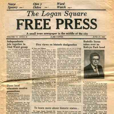 The Logan Square Free Press - June 27, 1985