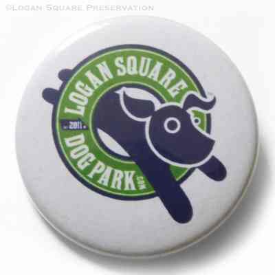 Logan Square Dog Park button
