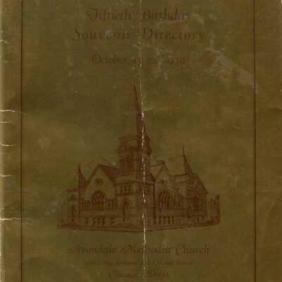 Fiftieth Birthday Souvenir Directory October 15-22, 1939