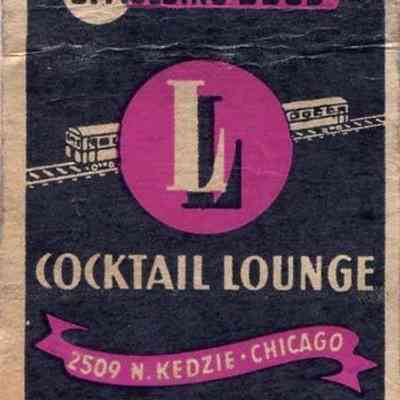 L Cocktail Lounge matchbook