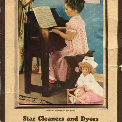 Star Cleaners and Dyers 1944 Wall Calendar