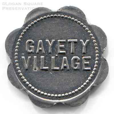 Gayety Village 50¢ Flower Token