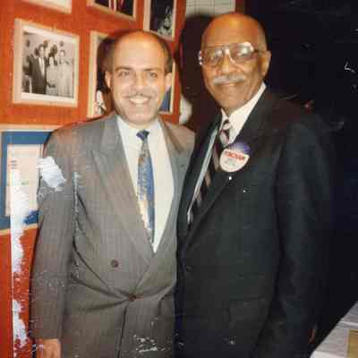 R. Eugene Pincham at Tania's Restaurant