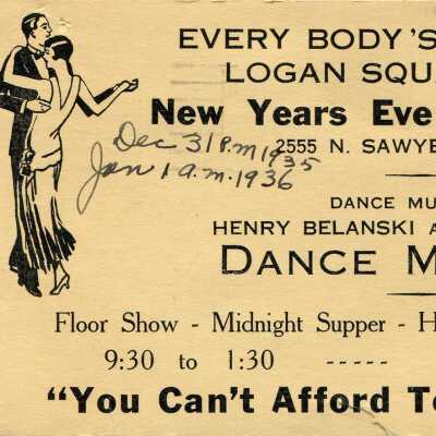 Every Body's Coming to Logan Square M.I.A. New Years Eve Fun Festival