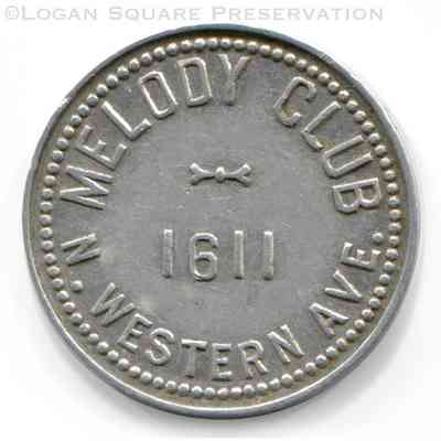 Melody Club Tavern Token