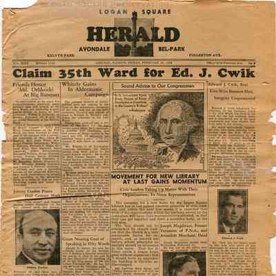 Logan Square Herald - February 17, 1939